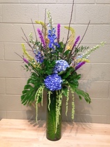 Elegance in Blue - Washington DC - Rockville MD - Palace Florists